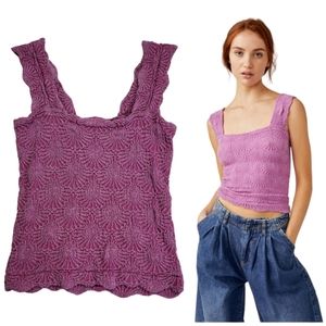 Intimately Free People Love Letters Cami Berry Color Size M/L